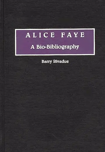 Cover of Alice Faye