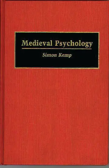 Cover of Medieval Psychology