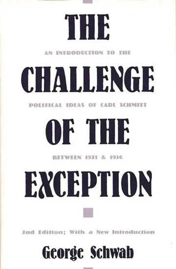 Cover of The Challenge of the Exception