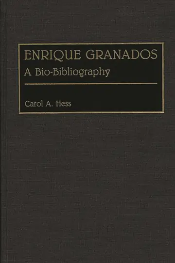 Cover of Enrique Granados