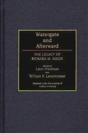 Cover of Watergate and Afterward