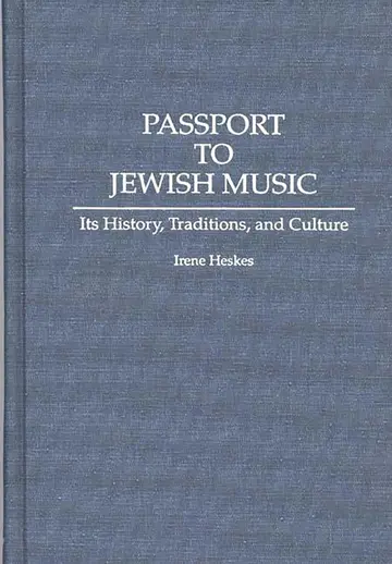 Cover of Passport to Jewish Music