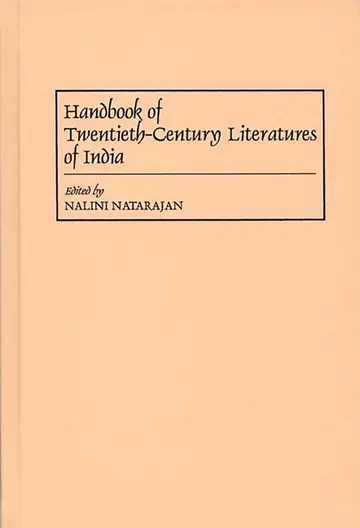 Cover of Handbook of Twentieth-Century Literatures of India