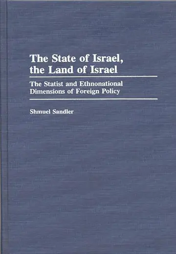 Cover of The State of Israel, the Land of Israel