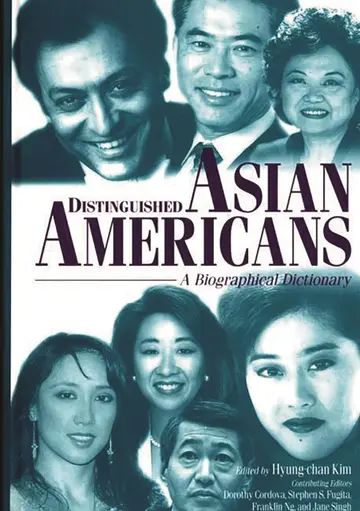 Cover of Distinguished Asian Americans