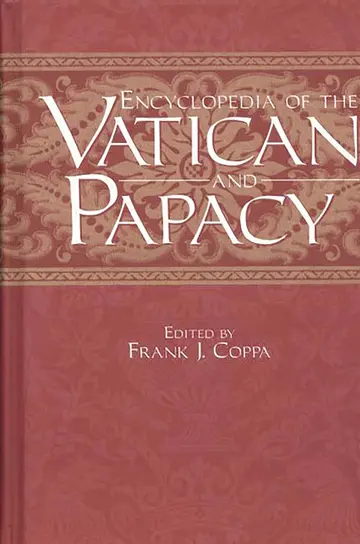 Cover of Encyclopedia of the Vatican and Papacy