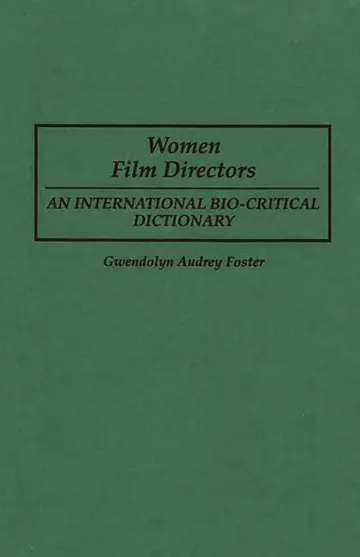 Cover of Women Film Directors