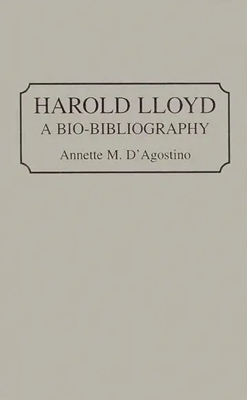 Cover of Harold Lloyd