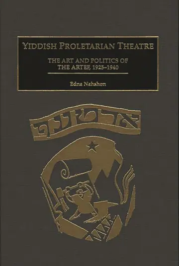 Cover of Yiddish Proletarian Theatre