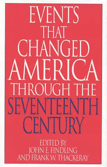 Cover of Events That Changed America Through the Seventeenth Century