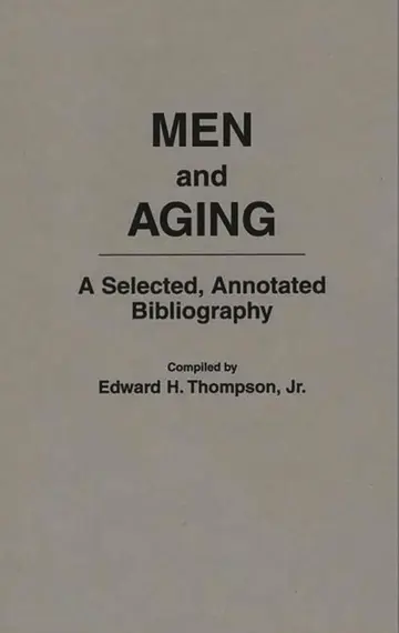 Cover of Men and Aging