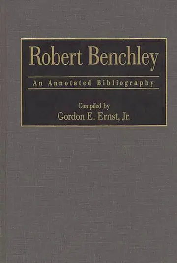 Cover of Robert Benchley