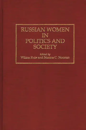 Cover of Russian Women in Politics and Society