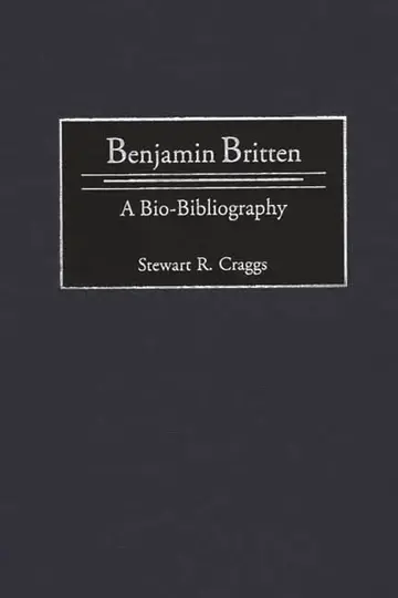 Cover of Benjamin Britten