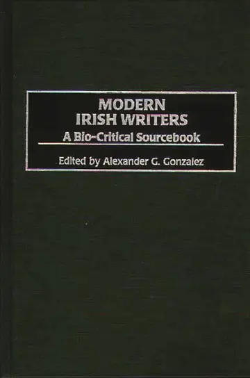 Cover of Modern Irish Writers