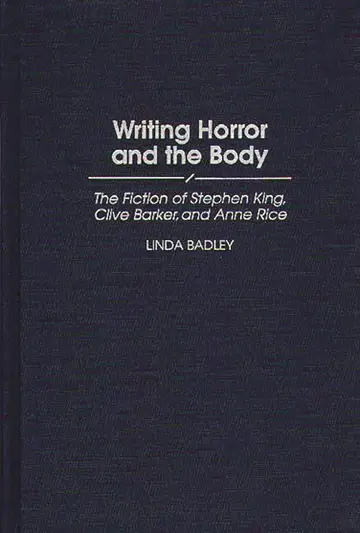Cover of Writing Horror and the Body