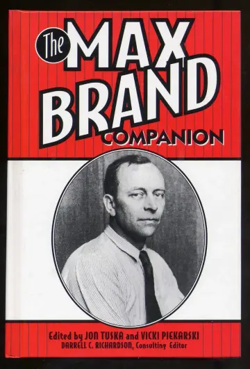 Cover of The Max Brand Companion
