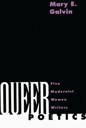 Cover of Queer Poetics