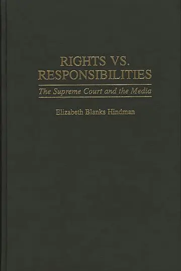 Cover of Rights Vs. Responsibilities