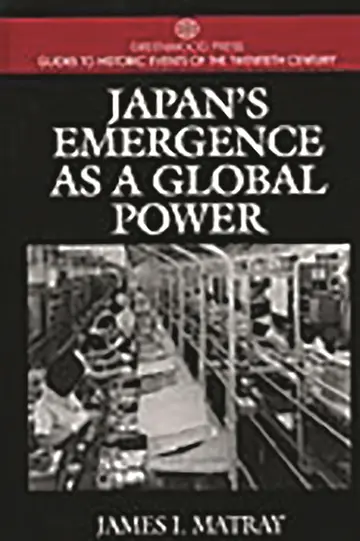 Cover of Japan's Emergence as a Global Power