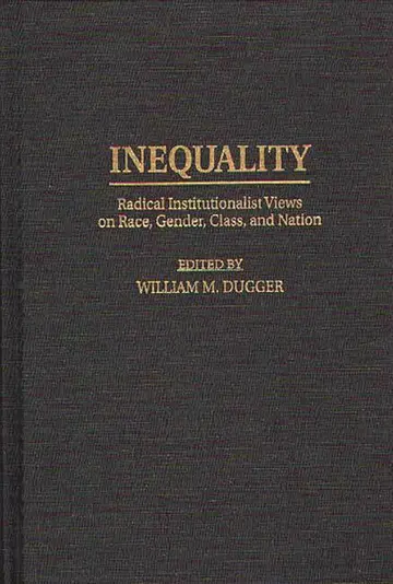 Cover of Inequality