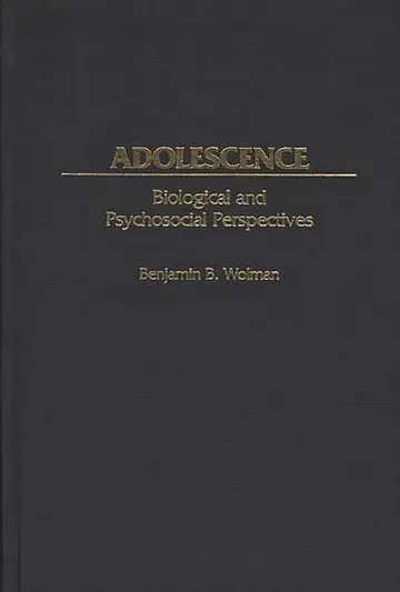 Cover of Adolescence