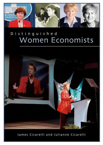 Cover of Distinguished Women Economists