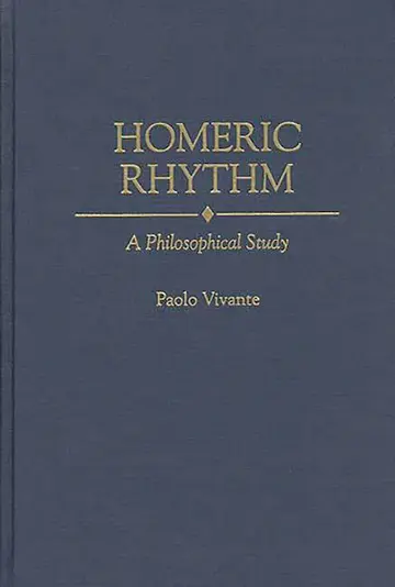 Cover of Homeric Rhythm