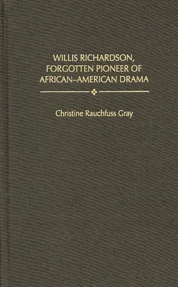 Cover of Willis Richardson