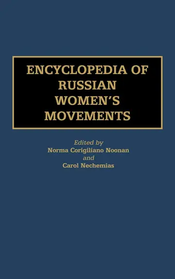 Cover of Encyclopedia of Russian Women's Movements
