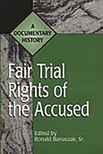 Cover of Fair Trial Rights of the Accused