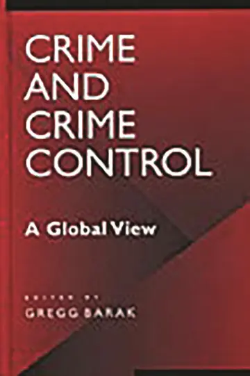 Cover of Crime and Crime Control