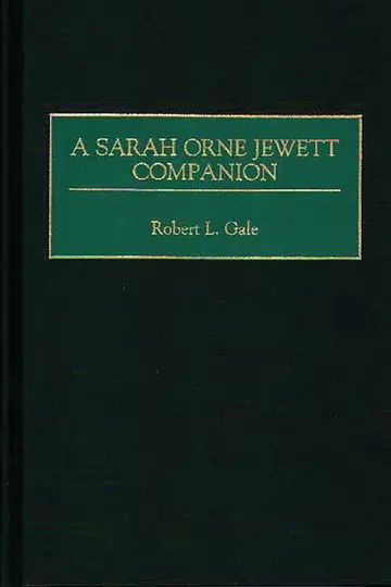 Cover of A Sarah Orne Jewett Companion