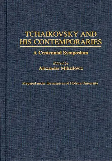 Cover of Tchaikovsky and His Contemporaries