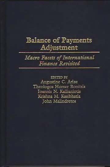 Cover of Balance of Payments Adjustment