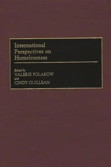 Cover of International Perspectives on Homelessness