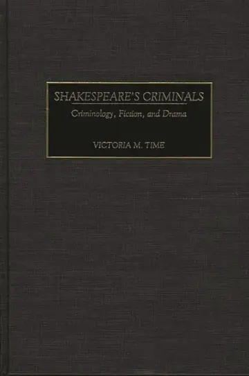 Cover of Shakespeare's Criminals