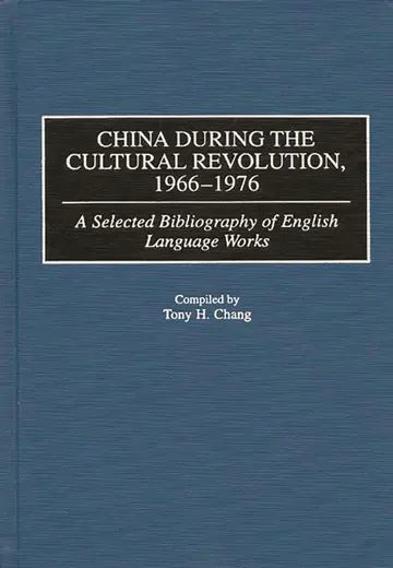 Cover of China During the Cultural Revolution, 1966-1976