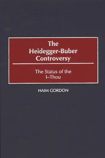 Cover of The Heidegger-Buber Controversy