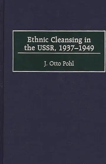Cover of Ethnic Cleansing in the Ussr, 1937-1949