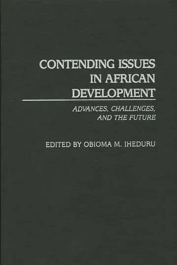Cover of Contending Issues in African Development