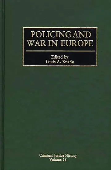 Cover of Policing and War in Europe