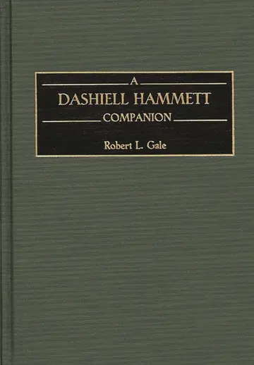 Cover of A Dashiell Hammett Companion