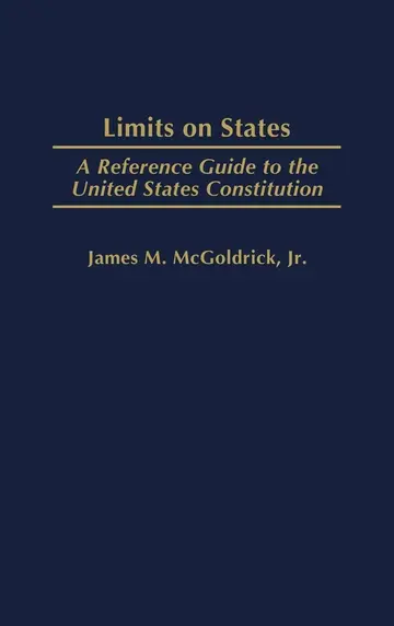 Cover of Limits on States