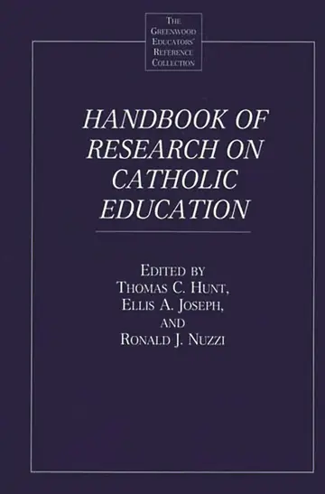 Cover of Handbook of Research on Catholic Education
