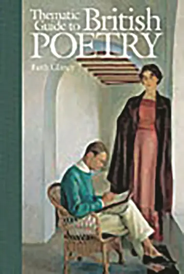 Cover of Thematic Guide to British Poetry