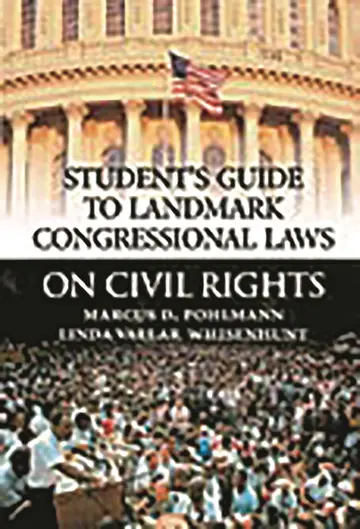 Cover of Student's Guide to Landmark Congressional Laws on Civil Rights