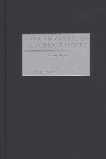 Cover of African American Autobiographers