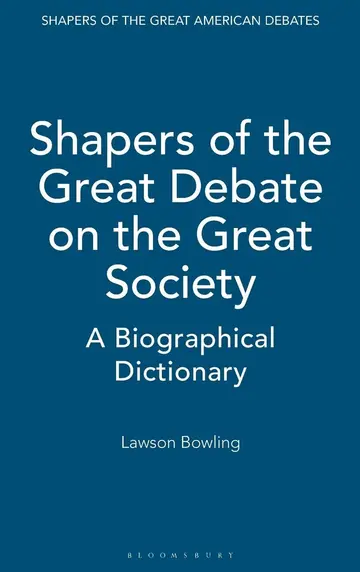 Cover of Shapers of the Great Debate on the Great Society
