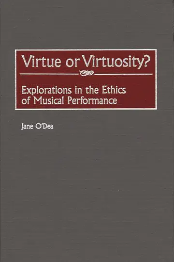 Cover of Virtue or Virtuosity?